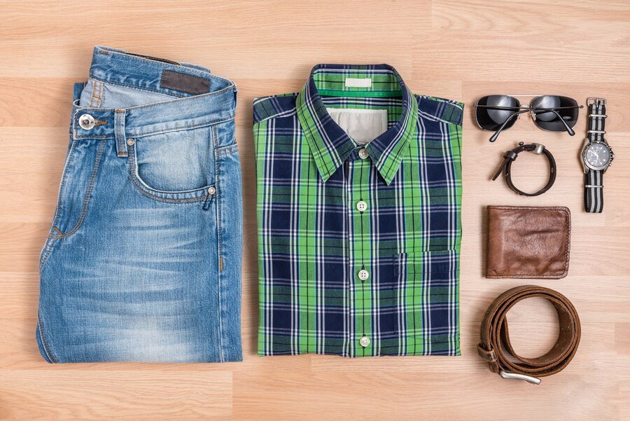 This Style Focuses on Men’s Checked Shirts and Jeans